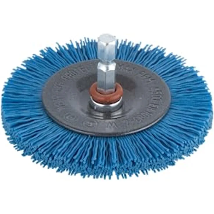 Wolfcraft Nylon-Scheibenbürste Schaft-Ø 1-4-'-' (6.3 mm) 2726000 1St.
