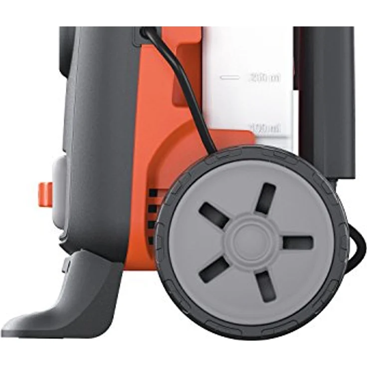 Black und Decker BXPW1600PE Hochdruckreiniger mit Patio Cleaner und feste Bürste 1600 W, 125 bar, 420 l-h – Bild 5