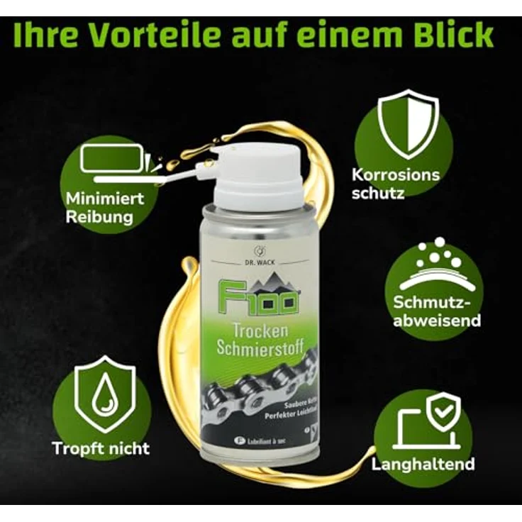 F100 Trocken Schmierstoff - 100 ml – Bild 4