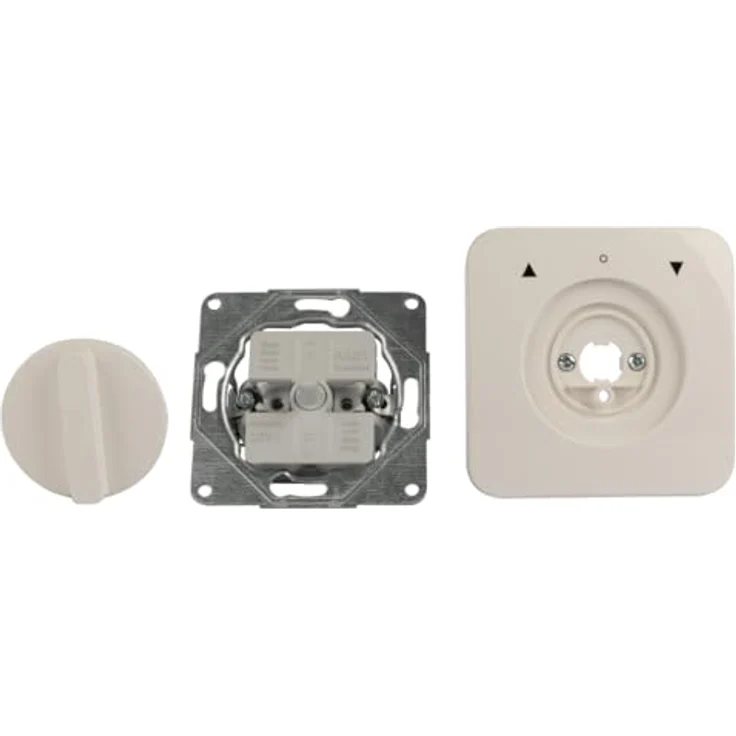 Schellenberg 25003 Rollladenschalter Drehknopf, Unterputzmontage mit Tast- und Rastfunktion, kompatibel mit Rollladenmotoren – Bild 5