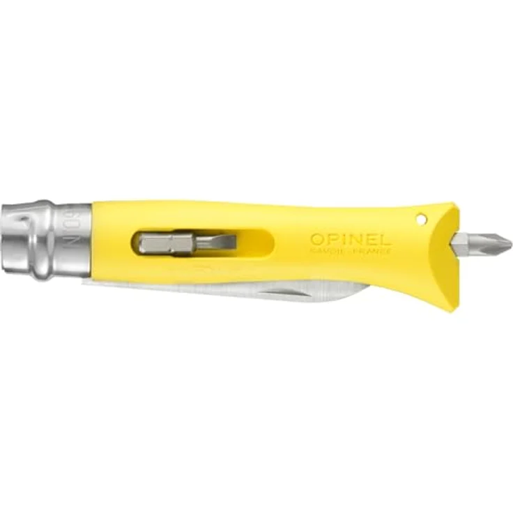 Opinel Taschenmesser No. 09 inkl. Bitset gelb – Bild 2