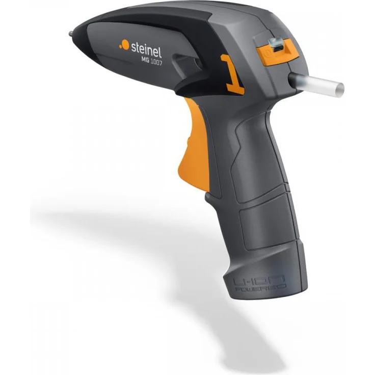 Akku-Heißklebepistole MobileGlue 1007 anthrazit, 3g/min, inkl. 3x 7mm Klebesticks Cristal und USB-Ladekabel – Bild 1