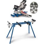 Scheppach Kapp und Gehrungssäge HM216 Zugsäge Laser + 2.Sägeblatt + UMF1550 - Preisvergleich