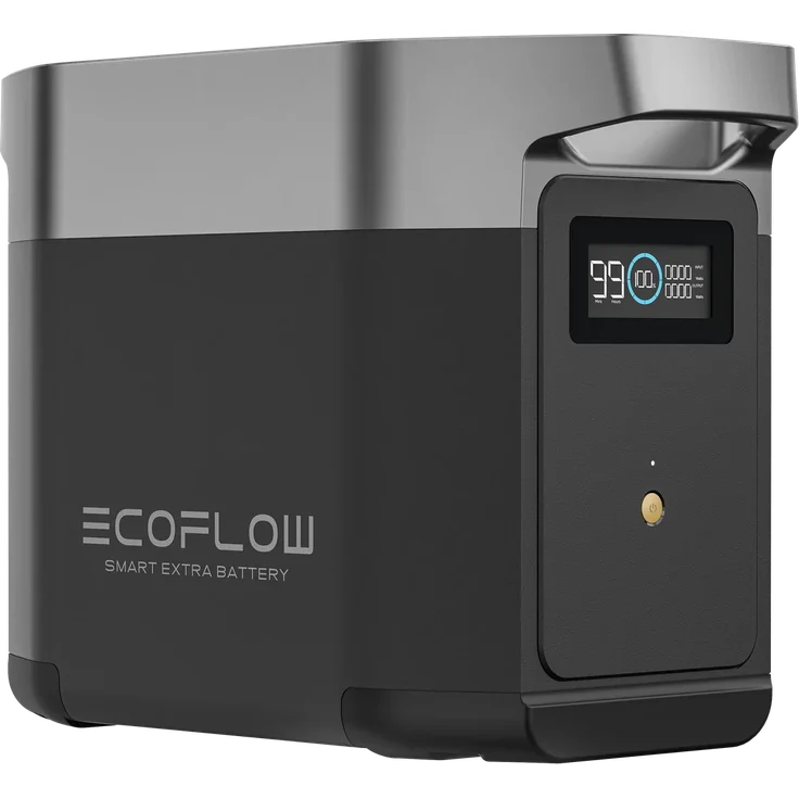 EcoFlow DELTA 2 Intelligenter Zusatzakku Pro Lithium 1024 Wh für mobile Powerstation 400 x 211 x 281 mm Elektrostart – Bild 3