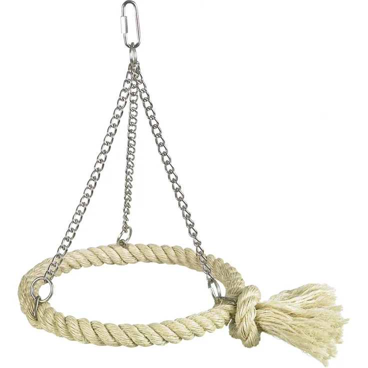 Nobby Cage Toy Sisal Schaukel Ring natur - Preisvergleich
