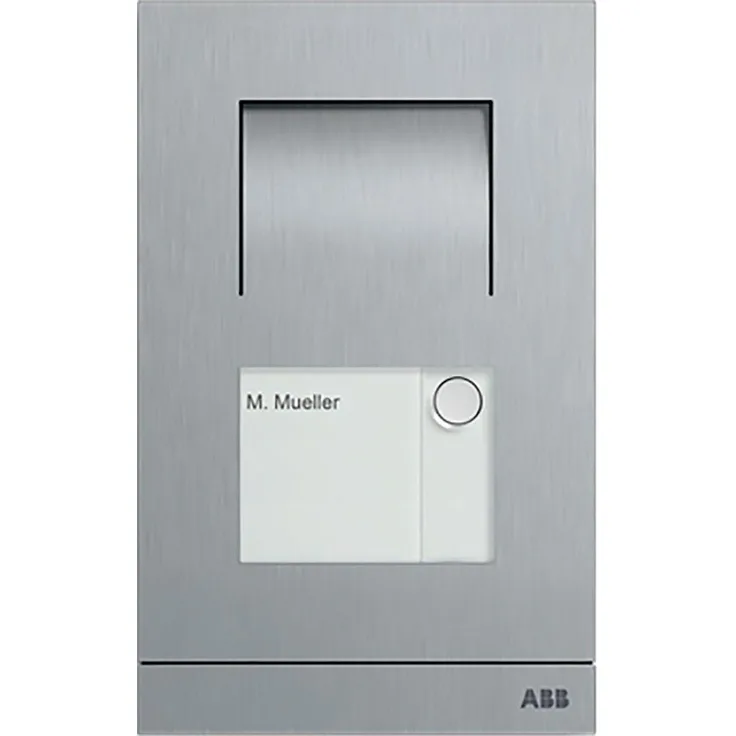 Busch-Jaeger A21051P3-A-03 Außenstation Audio, 3-Fach, Aluminium (2TMA200010A0003)