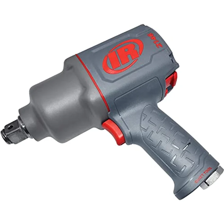 Ingersoll-Rand 2146Q1MAX Druckluft-Schlagschrauber 3/4 Zoll - 2.700 Nm maximales Drehmoment - Geräuscharm, mit Verbundsgehäuse – Bild 5