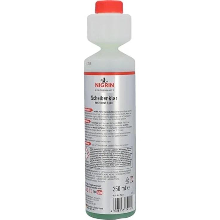 Nigrin Performance Scheibenklar 250 ml, Konzentrat 1 : 100 – Bild 10