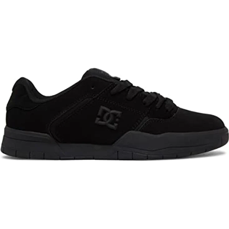 DC Shoes Central Leather, Lederschuhe für Männer mit gepolstertem Schuhkragen und EVA-Einlegesohle, Schwarz, Größe 9 – Bild 3