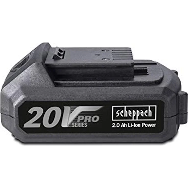 Scheppach BA2 20ProS 2Ah 20 V Li Ion Akku Systemakku Ersatzakku 20V Pro Series – Bild 4