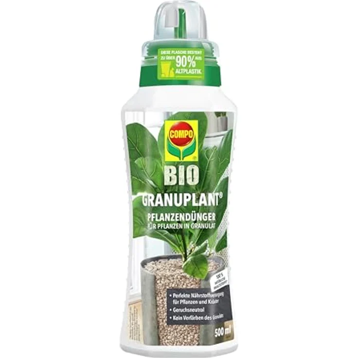 Compo Bio GRANUPLANT Pflanzendünger - Bio-Flüssigdünger für Pflanzen in Semi- und Hydrokultur - 500 ml – Bild 1