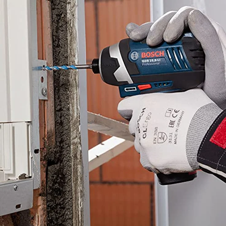 Bosch CYL-9 MultiConstruction-Bohrer 6mm, präzises Bohren in allen Materialien mit Zentrierspitze und Dura-Design – Bild 8
