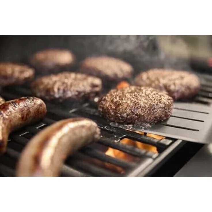 Weber Gasgrill Spirit EP-425 GBS, 4 Brenner mit 10,3 kW, Grillfläche 62 x 44 cm, Digitalthermometer, Edelstahl, porzellanemailliert – Bild 4