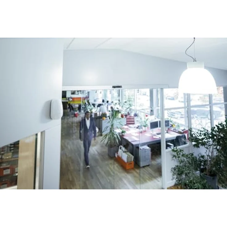 ABUS Passiv-Infrarot-Bewegungsmelder (PIR) mit Mikrowellenelement (MW) für Draht Alarmanlage Innenbereich AZBW10120 – Bild 2