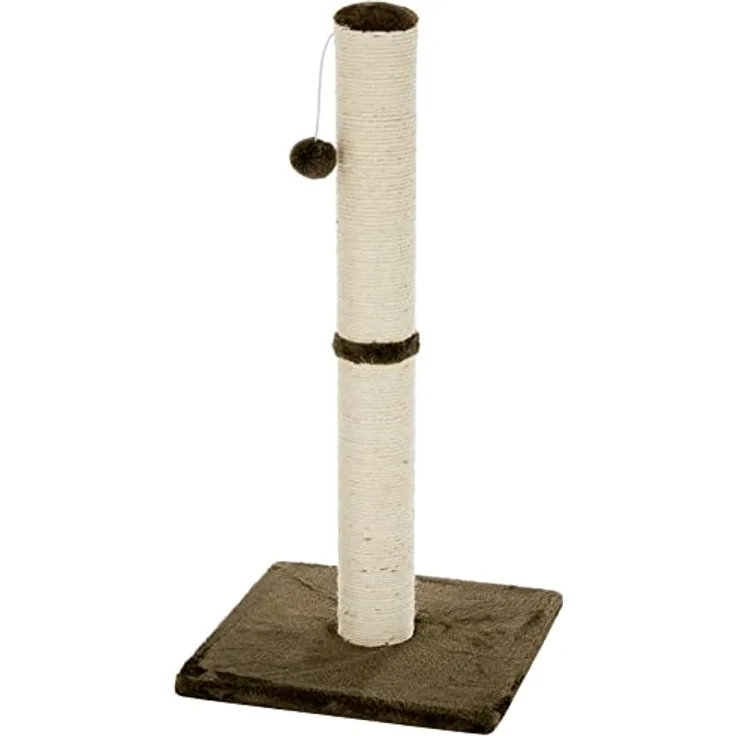 Kerbl Kratzsäule OPAL-MAXI, grau Höhe: 78 cm, 1 Stück (1er Pack)