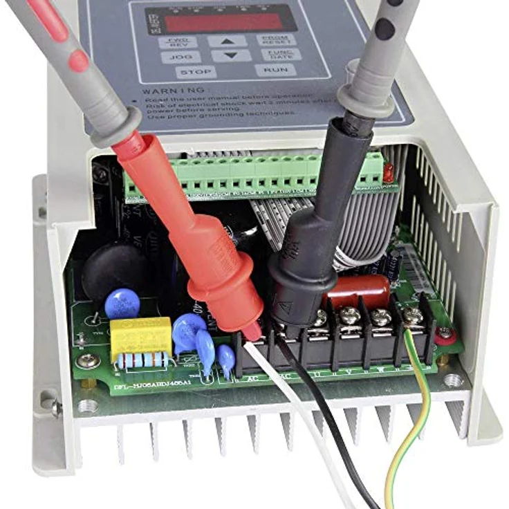 VOLTCRAFT MSK-111 Multimeter Krokodilklemme, CAT III 1000 V, CAT IV 600 V, 2 mm Buchse, Schwarz/Rot – Bild 3