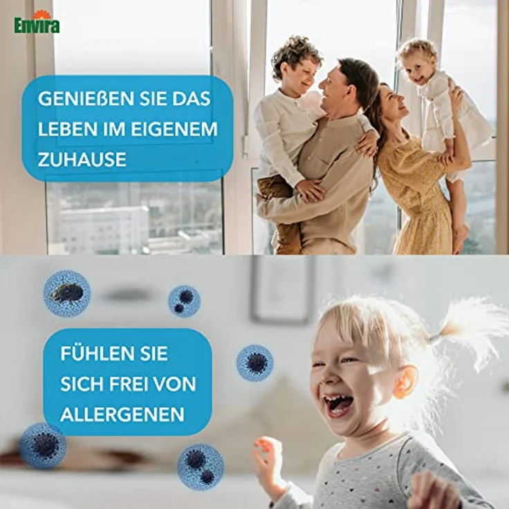 Envira Anti Milben-Spray 500 ml + 2 Liter - Mittel gegen Milben, Hausstaubmilben - Milbenabwehr für Matratzen, Textilien & Polster mit Langzeitwirkung - Geruchlos – Bild 4