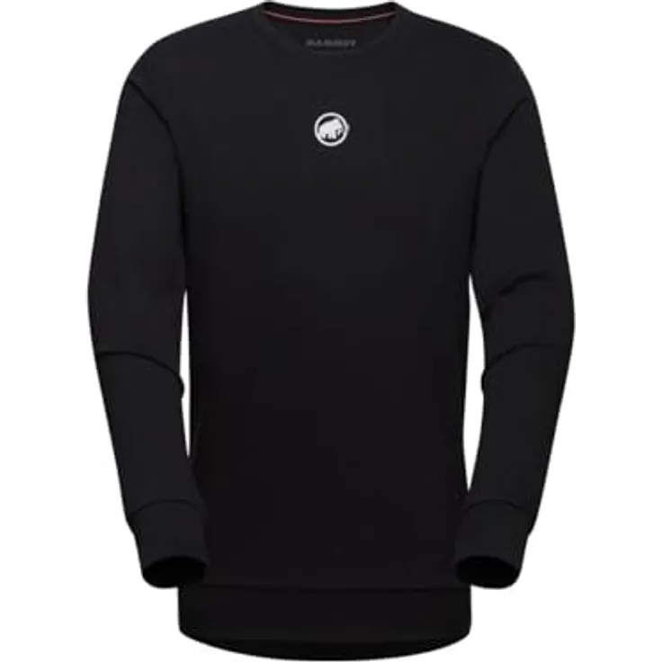 Mammut Mammut Core ML Crew Neck Men Original; black; S - Gestricktes French Terry Material, Elastische Rippenbündchen