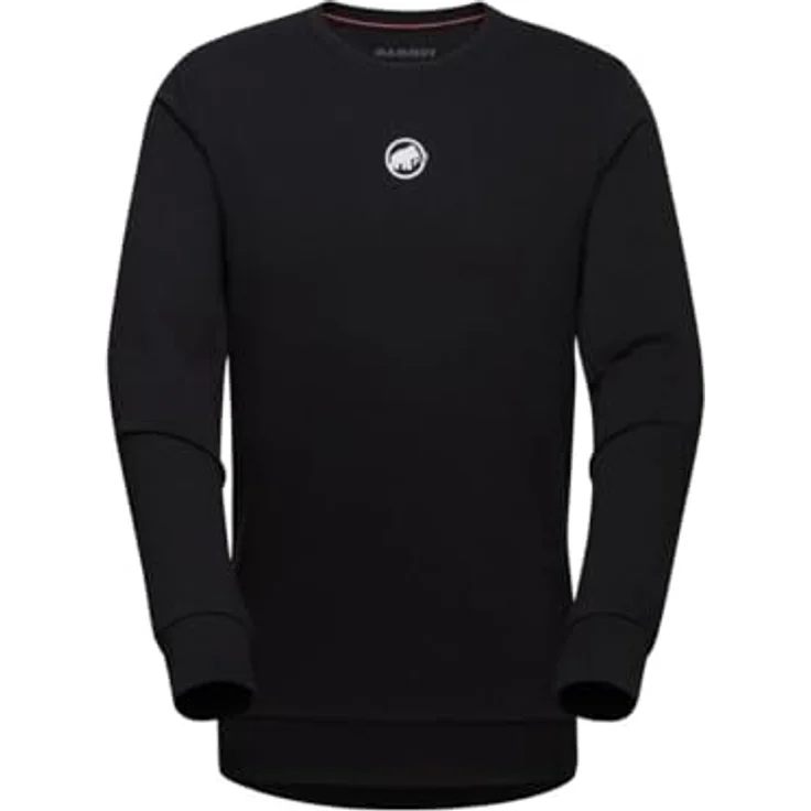 Mammut Mammut Core ML Crew Neck Men Original; black; S - Gestricktes French Terry Material, Elastische Rippenbündchen – Bild 1