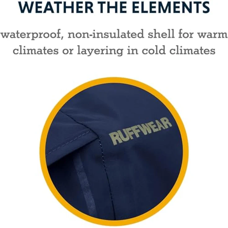 Ruffwear Hundemantel Sun Shower Rain Jacket, wasserdicht und winddicht, in verschiedenen Größen – Bild 4