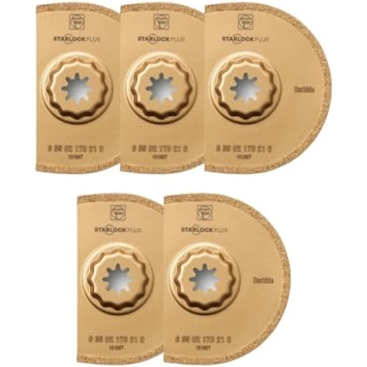 Fein (Multimaster) Hartmetall-Sägeblatt segmentiert SLP Durchmesser 90 x 1,2 mm, 5 Stück, 63502170230 – Bild 2
