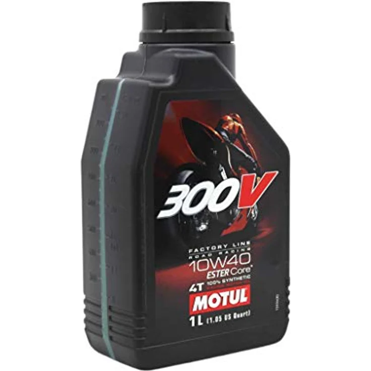 Motul 104118 300V 4T Factory Line Road Racing, 10 W-40, 1 L, 221x117x63.5 – Bild 2
