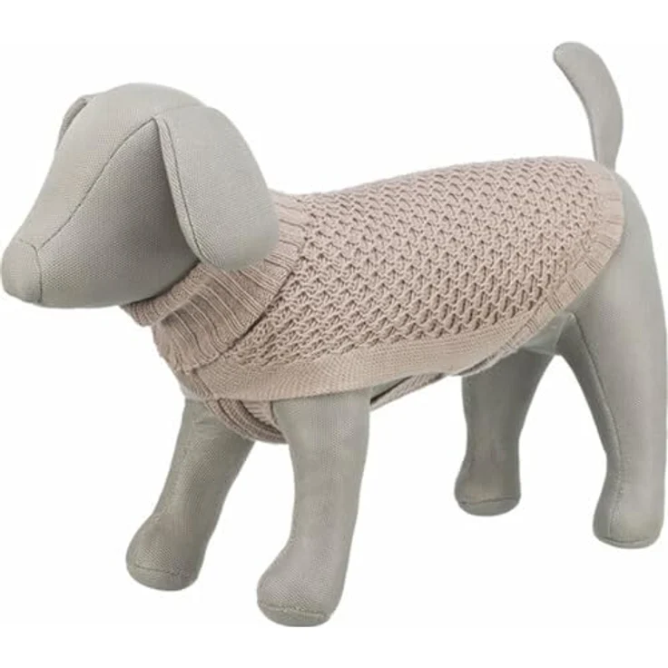 TRIXIE Norwood Pullover, Hundepullover für kleine Hunde, großzügiger Schnitt für mehr Bewegungsfreiheit, XXS, 18 cm, Blush – Bild 2