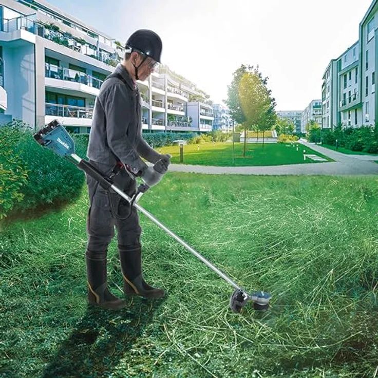 Makita Akku-Freischneider 'DUR368AZX3' 2 x 18 V ohne Akku, vibrationsarmer Freischneider mit bürstenlosem Motor, elektronischer Bremse und 3-stufiger Drehzahleinstellung – Bild 5