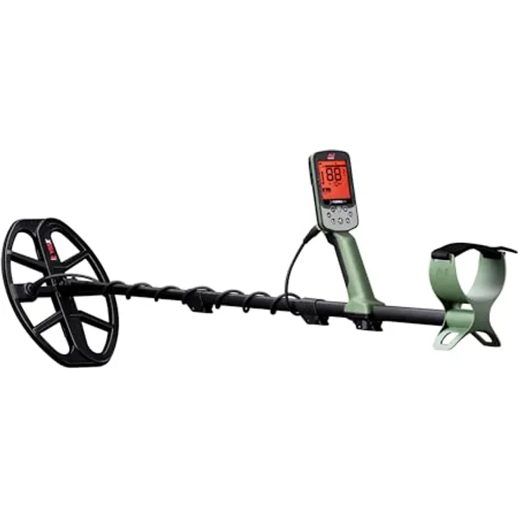 Minelab X-Terra Pro, Metalldetektor mit 6 Suchmodi, wasserdicht bis 5 Meter, umschaltbare Frequenzen 5, 8, 10 und 15 kHz