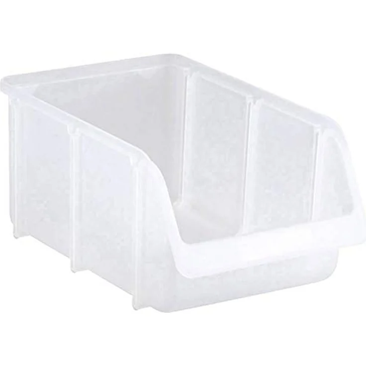 hünersdorff Sichtbox - Stapelbox - Lagerbox in Größe 4, stapelbar, Farbe: Transparent - Preisvergleich – Bild 4