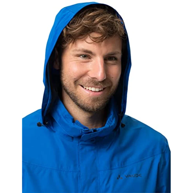 VAUDE MEN'S ESCAPE BIKE LIGHT JACKET, umweltfreundliche Regenjacke in Schwarz – Bild 6