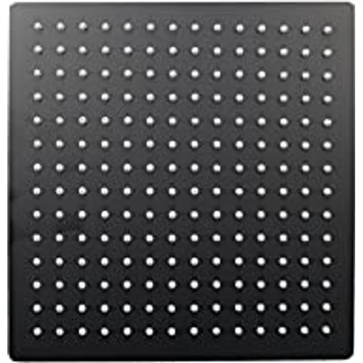 walexo Dusche Duscharmaturen Wandhalterung Deckenhalterung Eckig in Schwarz/Matt (Regendusche 40x40cm) – Bild 2