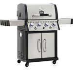 BBQ-Toro Gasgrill BBQ-Toro Premium Edelstahl Gasgrill 4+1+1 - 4 Bren