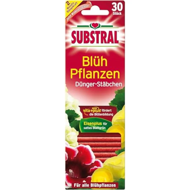 SUBSTRAL Dünger-Stäbchen für Blühpflanzen 30 St. – Bild 2