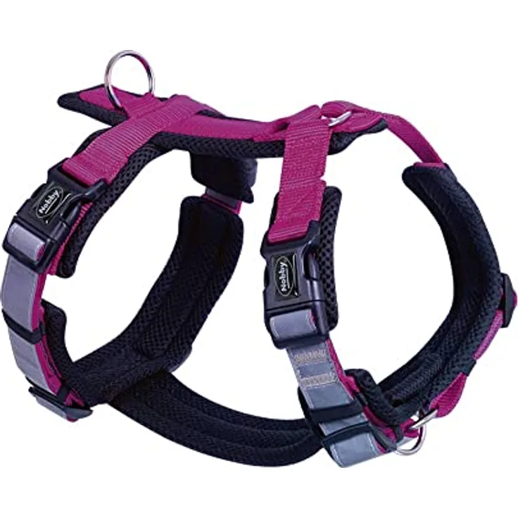 Nobby Geschirr DAILY WALK COMFORT, himbeere, XS: Brust: 22-32 cm, Bauch: 37-46 cm, 1 Stück
