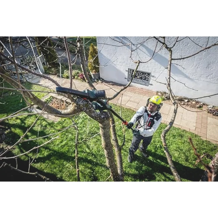 Metabo MS 18 LTX 15, Akku Kettensäge mit 15 cm Sägeschiene, leicht und sicher für präzise Schnitte – Bild 6