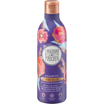 Three Shampoo Argento Für Graues Haar – Mit Weizenkeimöl, Ohne Parabene, 300 Ml, Gegen Gelbstiche
