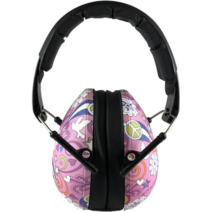 Baby Banz Earmuff Kidz, Gehörschutz für Kinder 2-5 Jahre, SNR 26 dB, größenverstellbar, gepolsterte Ohrmuscheln