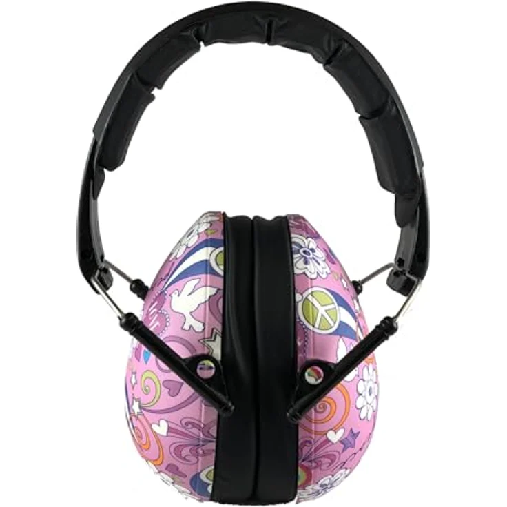 Baby Banz Earmuff Kidz, Gehörschutz für Kinder 2-5 Jahre, SNR 26 dB, größenverstellbar, gepolsterte Ohrmuscheln – Bild 1