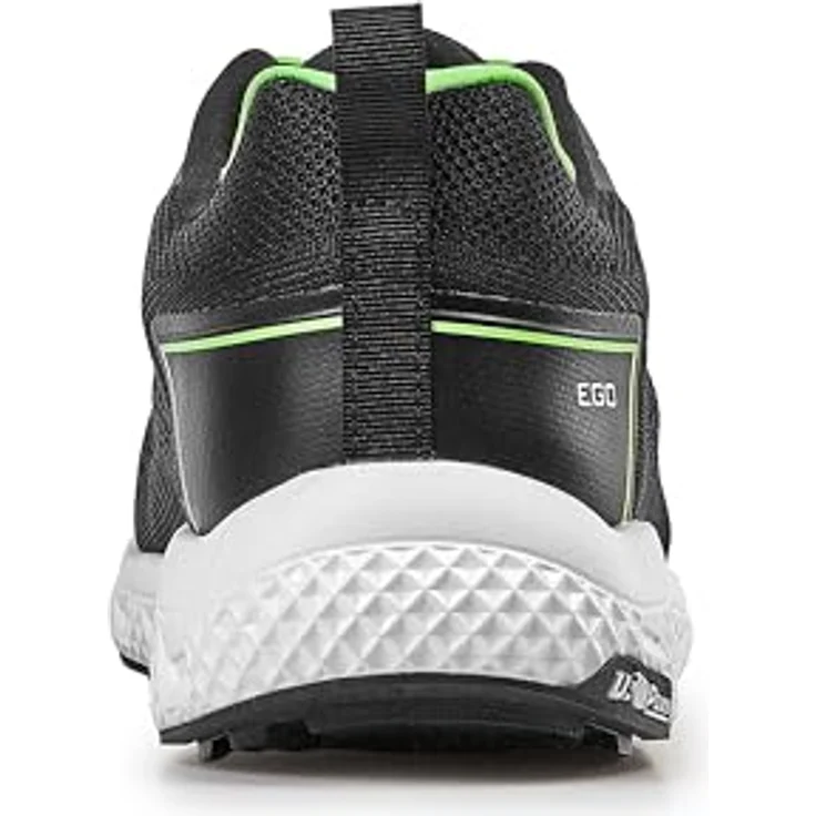 U-Group SRL Sicherheitsschuh Aton Gr.45, schwarz, S1PS HI HRO FO SR, atmungsaktives U-KNIT-Obermaterial, durchtrittsichere Zwischensohle, FiberToe-Zehenschutzkappe – Bild 3