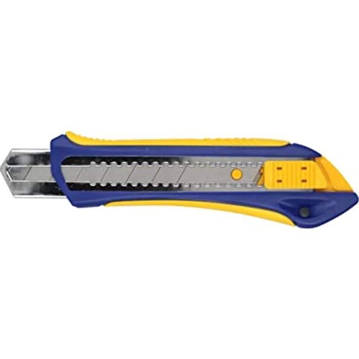 3x KUBIS® Cuttermesser geeignet für Heimwerker & Gewerbe (Metallführung & Autolock, 25mm (SK5)) – Bild 4