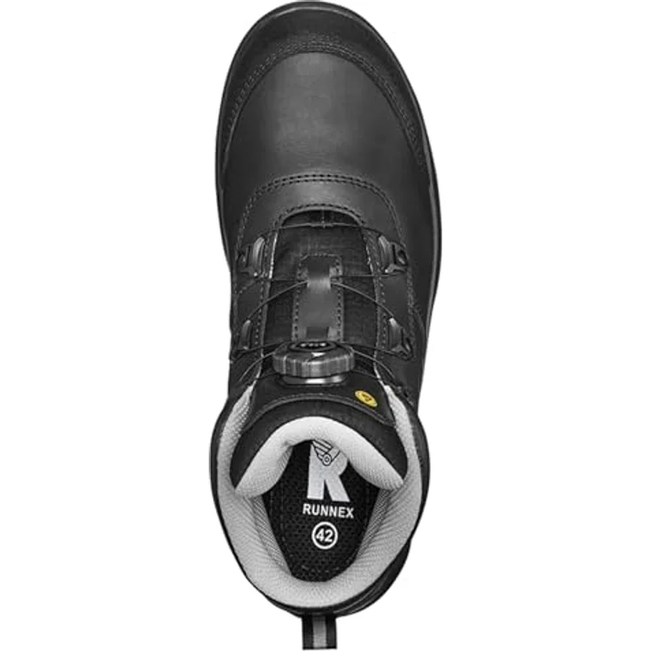 ruNNex RUNNEX Sicherheitsstiefel atop FlexStar S3S ESD 5391-43, Rindleder, mit Atop-Schnellverschluss und metallfreier Durchtritthemmung, Größe 43 – Bild 2