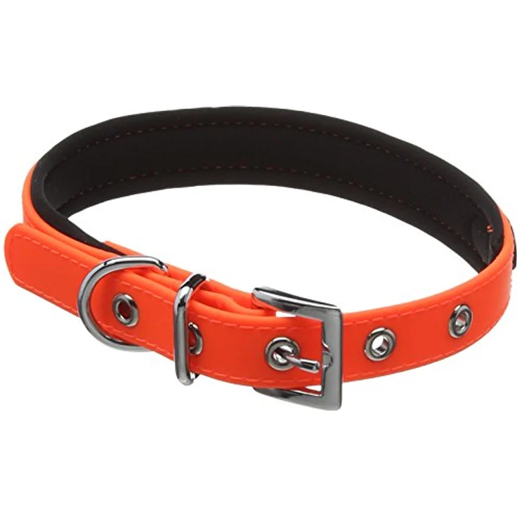 Nobby Halsband Cover, neon orange L: 45-55 cm, B: 25 mm, 1 Stück – Bild 2