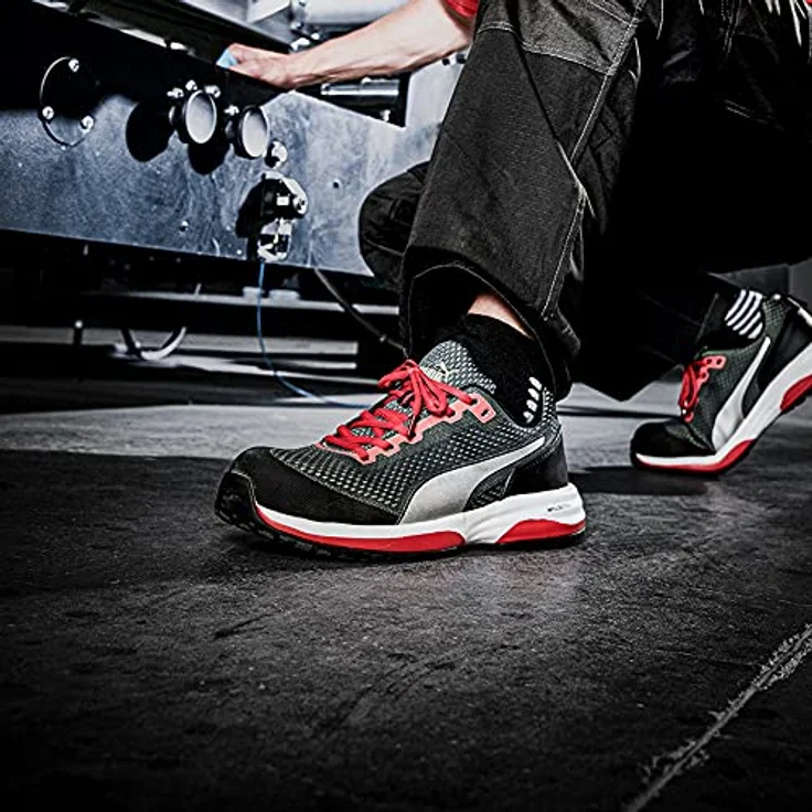 PUMA Safety SPEED LOW Arbeitsschuh, mit POWER PLATE Torsionskontroll-Element, schwarz – Bild 6