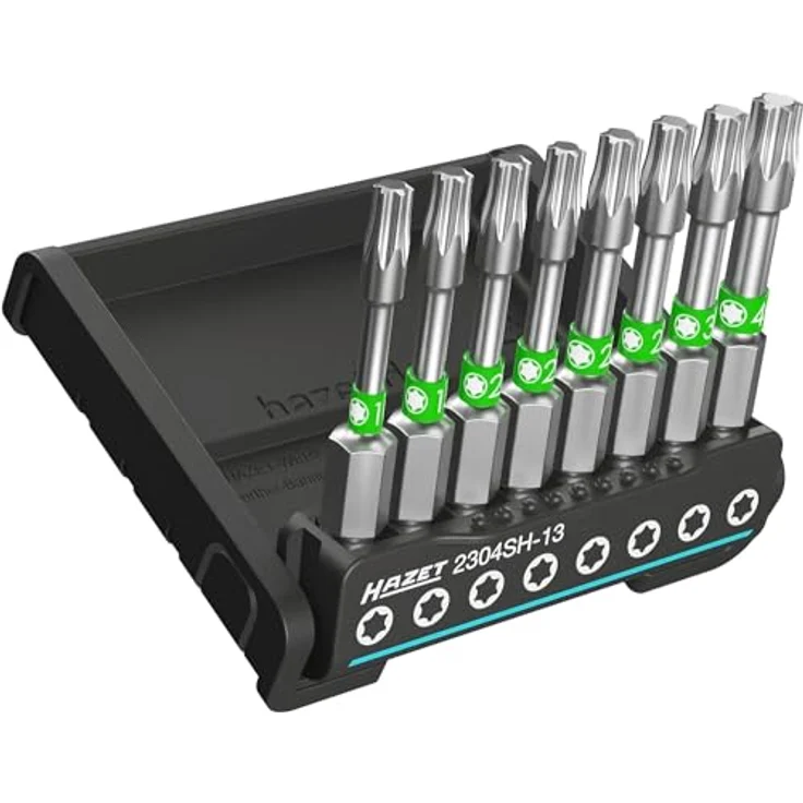 HAZET Smart Holder 2304SH-13, 8-teiliges Werkzeughaltesystem, Abtrieb 6,3 (1/4 Zoll), Made in Germany, für optimale Organisation und Sicherheit – Bild 1