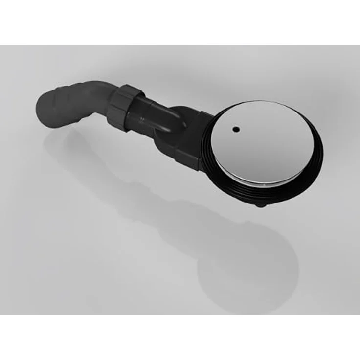 doporro Ablaufgarnitur AL05 für Duschwanne, Duschablauf mit 90 mm Durchmesser, herausnehmbarer Geruchverschluss und Haarsieb, hohe Ablaufleistung – Bild 2