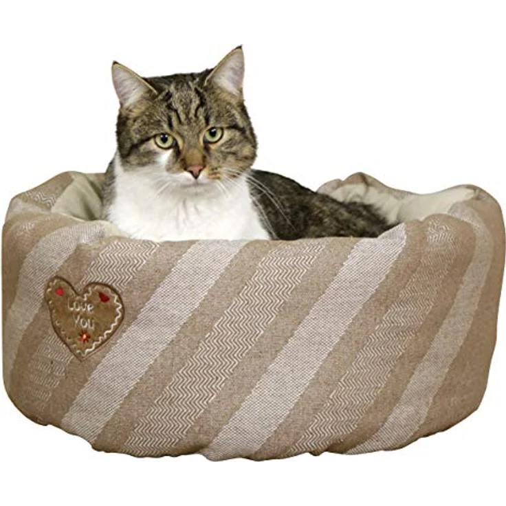 Kerbl Maxi-Pet 80394 Welpenbett Love You, beige, 40x20 cm – Bild 2