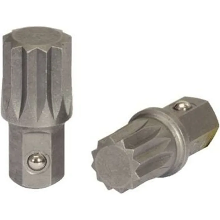 KSTOOLS 5/16' Spezialschlüssel Vielzahn M12 mit Haltebund und Kugelarretierung, Chrom Vanadium Stahl