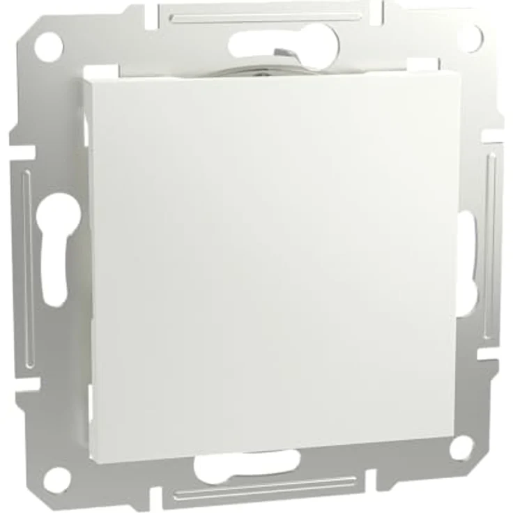 Schneider Electric Asfora Blindabdeckung, Abdeckplatte IP20, weiss, VDE-zertifiziert, einfache Montage – Bild 1