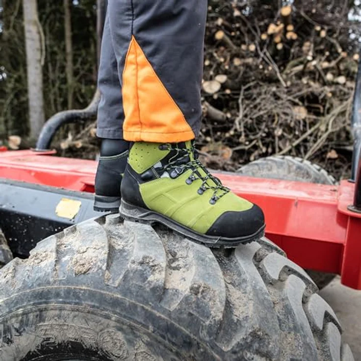 Haix Protector Ultra 2.0 GTX, Sicherheitsschuhe S3 mit Gore-Tex, Schnittschutzklasse 2, Größe 45 – Bild 4